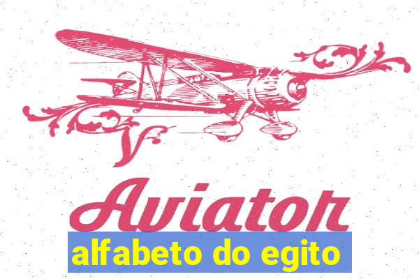 alfabeto do egito